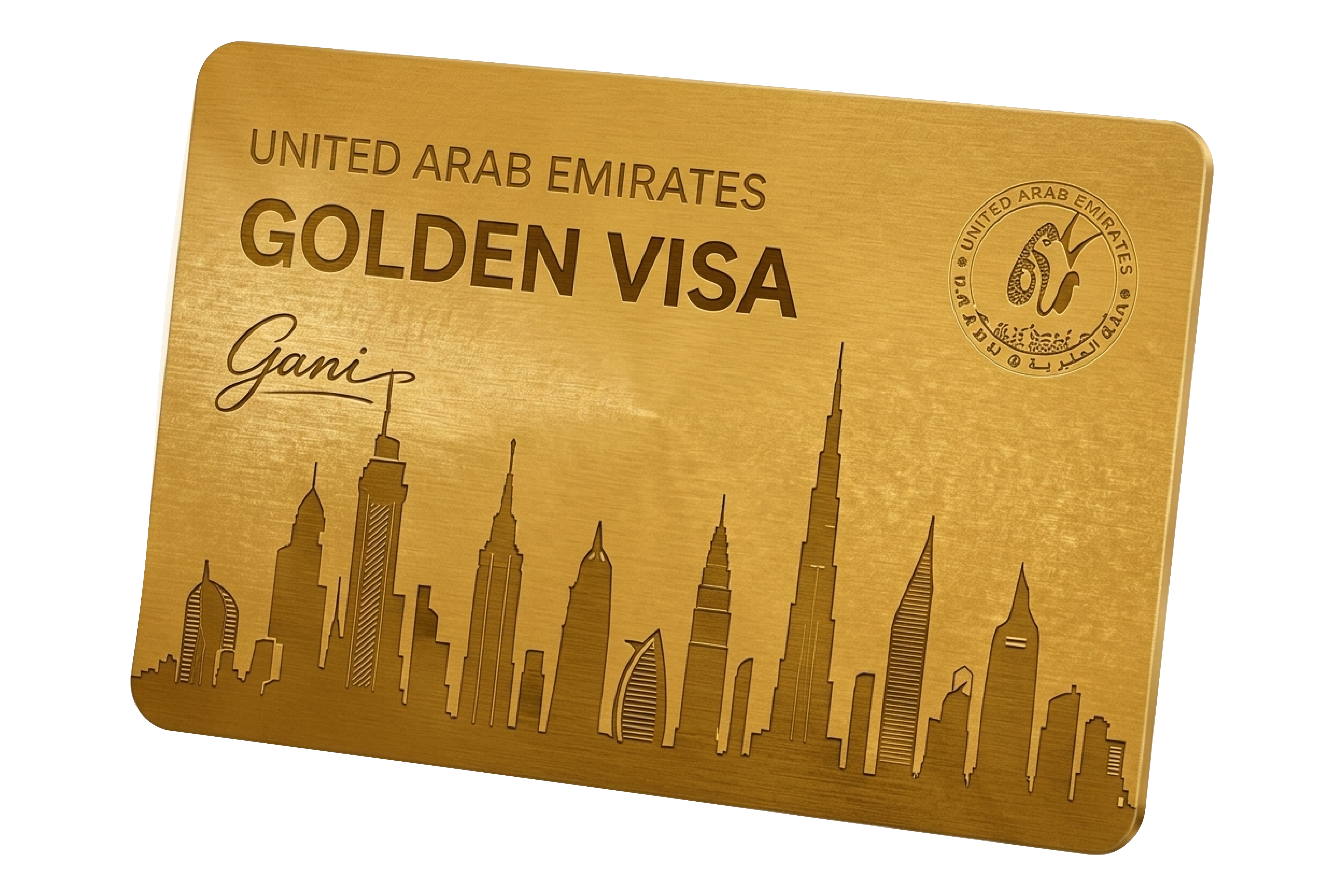 UAE Golden Visa Gold Card
